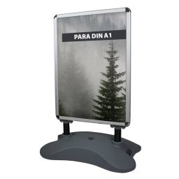 Caballete de exterior para carteles DIN A1