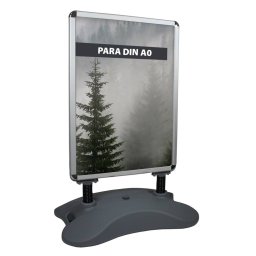 Caballete de exterior para carteles DIN A0
