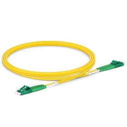 LATIGUILLO FIBRA OPTICA DUPLEX LC/APC MONOMODO 2m