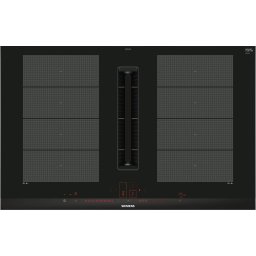 SIEMENS Campana encimera Inducción EX875LX67E. . Negro. 80 cm. Zona Flexible. Clase B