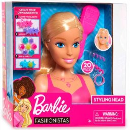Busto para peinar Barbie Fashionista - Barbie