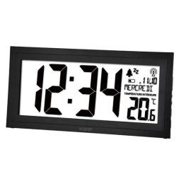 WS8010 RELOJ PARED DCF CON CALENDARIO Y TEMPERATURA