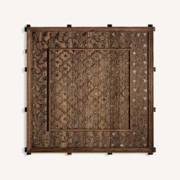 Panel Diseño Madera Mango Ornamental Metalico Serie Antique