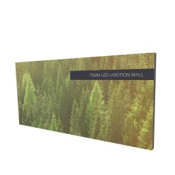 Pantalla mural con cortina LED u.motion™ 103x200 cm