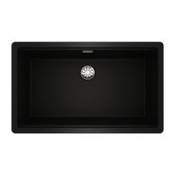 TEKA Fregadero bajo encimera y sobre encimera TEGRANITE RADEA R10 70.40 M-TG NEGRO. 115230054. Una cubeta. acabado sintético.