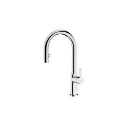 TEKA Grifo de cocina OVAL 9382 CROMO. 116020013. Cromo. extraible. Sobre encimera