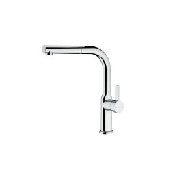 TEKA Grifo de cocina OVAL 938 CROMO. 116020017. Cromo. extraible. Sobre encimera