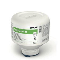 Solid Clean H detergente sólido con ecoetiqueta de Ecolab 4x4,5 Kg