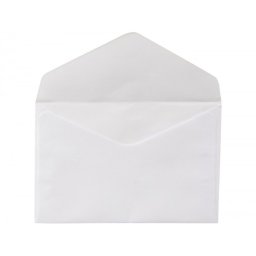 Sobre liderpapel n.21 blanco c6 114x162 mm engomado solapa de pico caja de 500 unidades