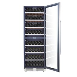 LA SOMMELIERE Vinoteca empotrable MT150DZ. Cíclico. Mas de 50 botellas