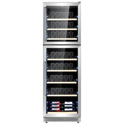 LA SOMMELIERE Vinoteca empotrable MT166DP. Cíclico. Mas de 50 botellas