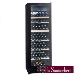 LA SOMMELIERE Vinoteca empotrable LA SOMELIERE VIP196. Cíclico. Mas de 50 botellas