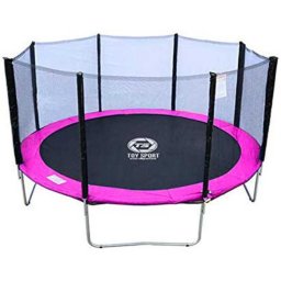 Trampolín Infantil Cama Elástica Rosa - Toy Faster
