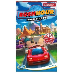 Juego de Mesa Rush Hour World Tour - Escapa del Atasco Magnético - ThinkFun Juegos de Mesa