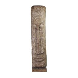 Figura de Totem Grande Madera Teca Serie Akataon