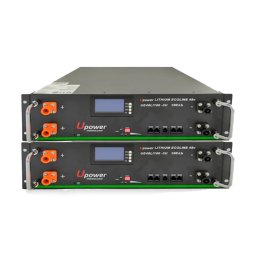 Kit de 2 Baterías de Litio U-Power UE-48Li100-3U 48V 100Ah 4800Wh