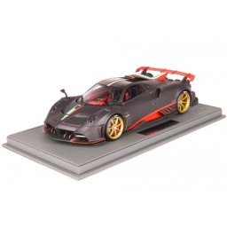 PAGANI Imola 2020 Carbon Fibre Black - Con Vitrina - BBR Escala 1:18 (P18192B-V)