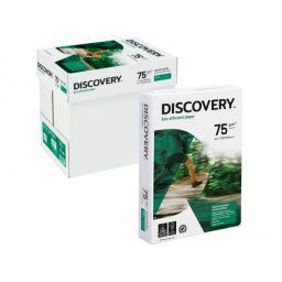 Papel fotocopiadora discovery din a3 75 gramos papel multiuso ink-jet y laserpaquete de 500 hojas