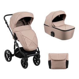 Carrito de bebé 2en1 con capazo rígido Amani Beige
