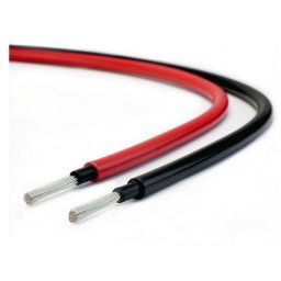 CABLE PANELES SOLARES Cu-Sn 6mm LSZH NEGRO