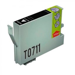 Inkpro Cartucho de Tinta Compatible con Epson T0711 Negro