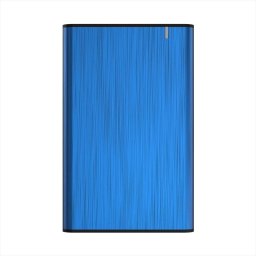 Caja PC Aisens ASE-2525BLU 2.5" SATA Aluminio Azul Plug and Play