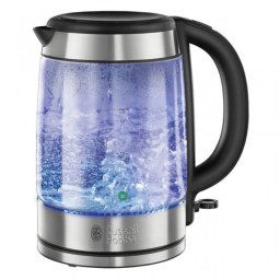 Russell Hobbs Glass Hervidor de Agua 1.7L 2000W Plata