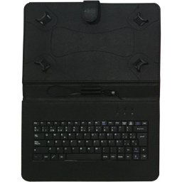Talius CV-3006 Funda Negra con Teclado MicroUSB para Tablet hasta 10