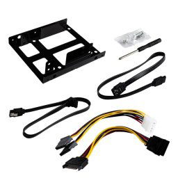 UNYKAch Kit Adaptador SSD Dual 2.5" a 3.5