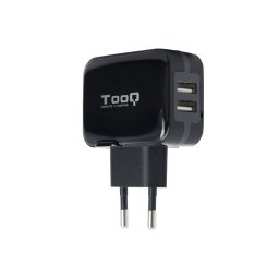 TooQ TQWC-1S02 Cargador de Pared 2xUSB 5V 3.4A 17W Negro