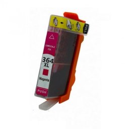 Inkpro Cartucho de Tinta Compatible con HP N364XL Magenta