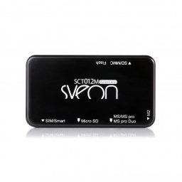 Sveon SCT012M Multilector de Tarjetas SD/MicroSD/MMC/MS/DNIe 3.0