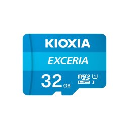 Kioxia Exceria MicroSDHC 32GB UHS-I U1 Clase 10 + Adaptador SD
