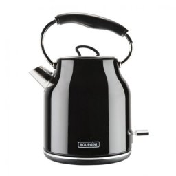 Bourgini Nostalgic Deluxe Hervidor de Agua 1.7L 2200W Negro
