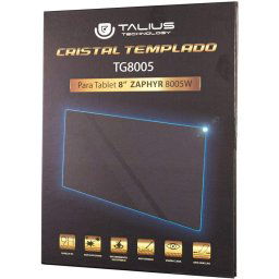Talius TG8005 Protector Cristal Templado para Zaphyr 8005W/8004W 8