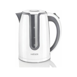 Haeger Hot Hervidor Eléctrico 1.7L 2200W Blanco/Gris