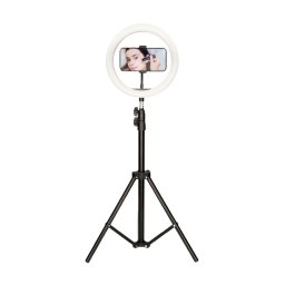 Ksix Kit Studio Live Max Anillo LED con Trípode Suelo 1.60cm para Smartphone