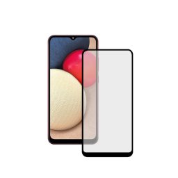 Ksix Cristal Templado 9H Full Glue 2.5D Borde Negro para Samsung Galaxy A02S