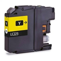 Dayma Cartucho de Tinta Compatible con Brother LC223XL Amarillo