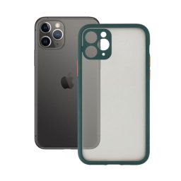 Ksix Funda Duo Soft Verde para iPhone 11