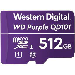 WD Purple SC QD101 MicroSDXC 512GB Clase 10 U1