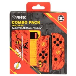 FR-TEC Flash Hard Cases + Grips + Caja de 16 Juegos para Nintendo Switch