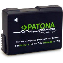 Patona Premium Batería EN-EL14 para Cámaras Nikon