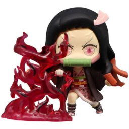 Figura Nezuko Kamado Good Smile 7cm PVC Articulada Base Complementos Kimetsu no Yaiba