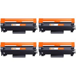 Pccom Essential Brother TN2420/TN2410 Tóner Compatible Negro Pack 4