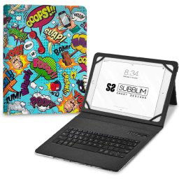 Subblim Keytab Pro Funda con Teclado Bluetooth Cómic para Tablet 9-11