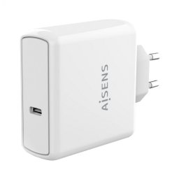 Aisens ASCH-1PD60-BK Cargador de Pared USB-C 60W Blanco