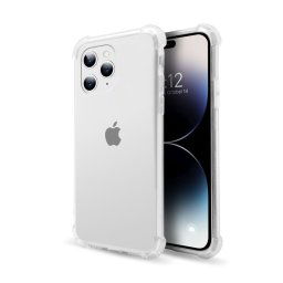 PcCom Essential Funda Antishock Transparente para iPhone 14 Pro Max