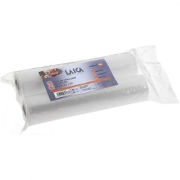 Laica VT3509 Pack 2 Rollos Envasado al Vacío 28x600cm