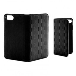 Ksix Folio Soft Funda Negra para iPhone 7/8/SE 2020